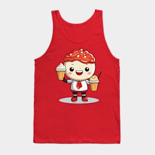 Donut kawaii  junk food T-Shirt cute  funny Tank Top